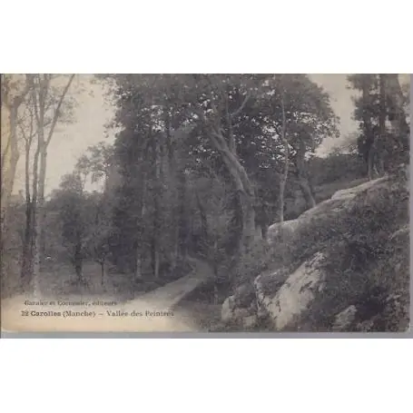 Carte postale 50 - Carolles - Vallee des peintres Expédition Rapide