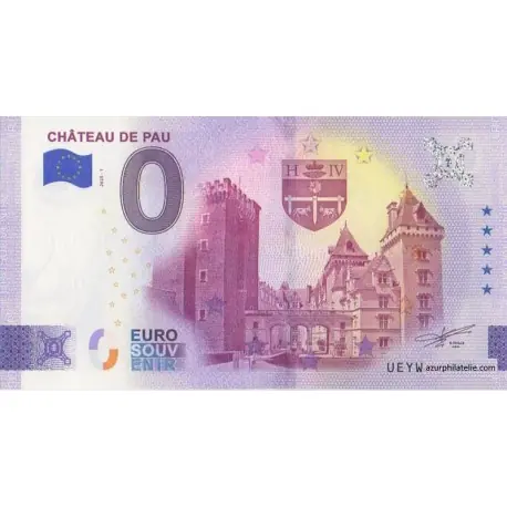 Promotion Billet souvenir - 64 - Château de Pau - 2025-1