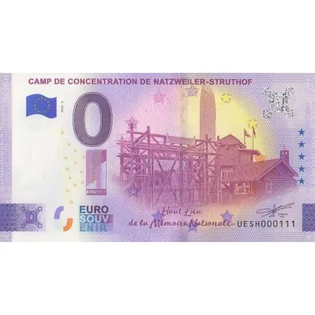 Meilleur Choix Billet souvenir - 67 - Camp de concentration Natzweiler-Struthof - 2025-2 - No 111