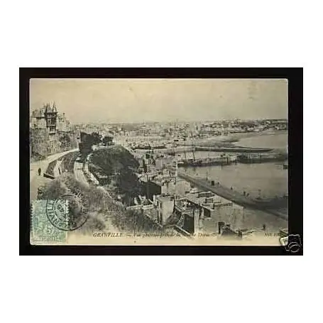 Retour Gratuit Carte postale 50 - Granville - Vue generale prise de la caserne Duroc