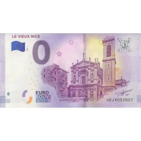 Billet souvenir - 06 - Le Vieux Nice - 2018-1 Commander Maintenant