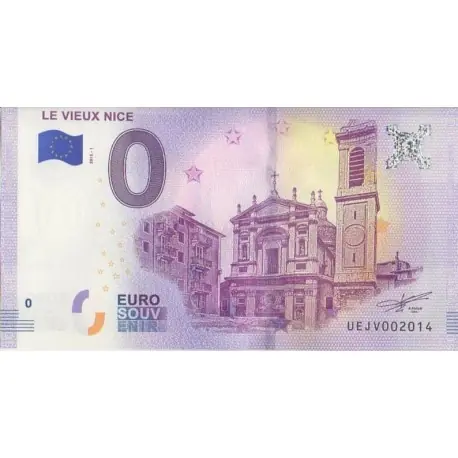 Billet souvenir - 06 - Le Vieux Nice - 2018-1 Expédition Rapide