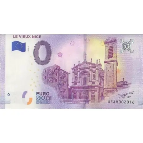 Billet souvenir - 06 - Le Vieux Nice - 2018-1 Produit De Marque