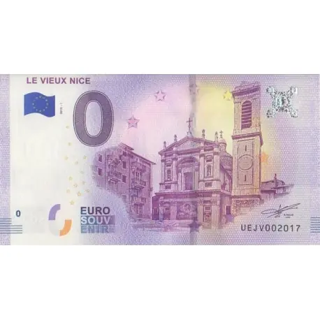 Billet souvenir - 06 - Le Vieux Nice - 2018-1 Prix Cassé