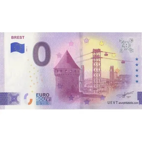 Billet souvenir - 29 - Brest - 2025-1 Acheter Direct