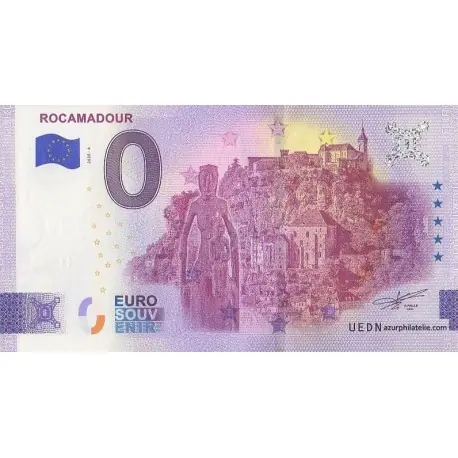 Promotion Billet souvenir - 46 - Rocamadour - 2025-4
