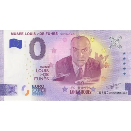 Billet souvenir - 83 - Musée Louis de Funès - Les univers fantastiques - 2025-11 Paiement Sécurisé