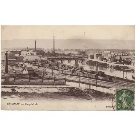 Carte postale 51 - Epernay - Vue generale Offre Du Jour