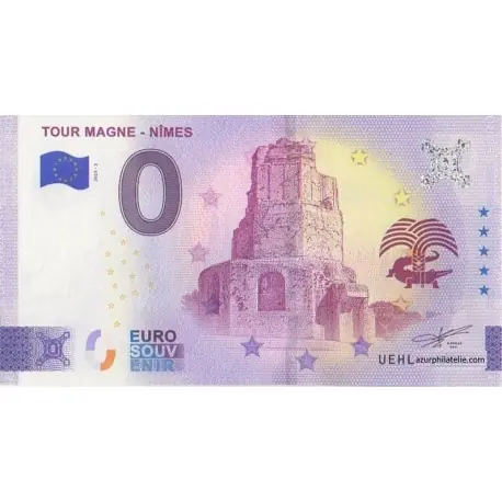 Billet souvenir - 30 - Tour Magne - Nimes - 2025-3 Jusqu’à Épuisement Des Stocks