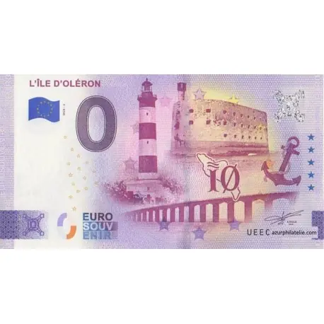 Billet souvenir - 17 - L'Île d'Oléron - 2025-3 Réduction