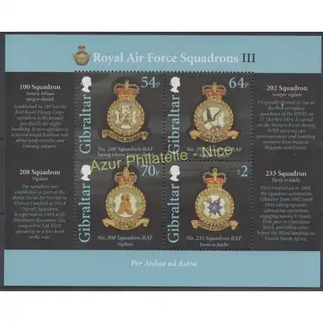 Offre Exclusive Gibraltar - 2014 - No 1648/1651- Avions