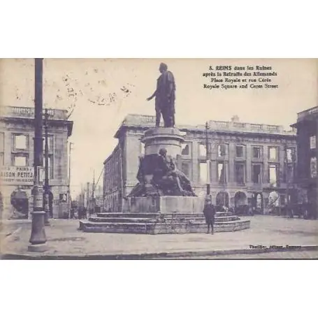 Produit De Marque Carte postale 51 - Reims dans les ruines