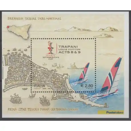 Paiement Sécurisé Italie - 2005 - No BF 39 - Bateaux