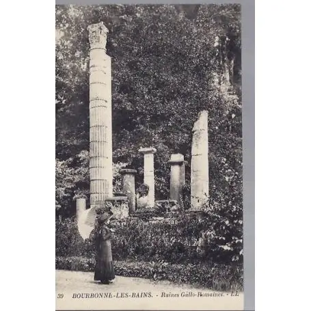Carte postale 52 - Bourbonne les Bains - Ruines Gallo-romaines Meilleur Choix