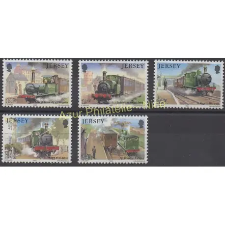 Livraison Mondiale Jersey - 1985 - No 349/353 - Trains