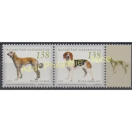 Acheter Direct Kazakhstan - 2005 - No 436/437 - Chiens