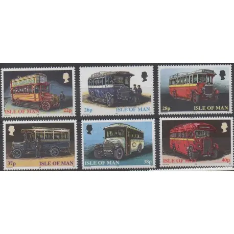 Promotion Saisonnière Man (Ile de) - 1999 - No 860/865 - Voitures