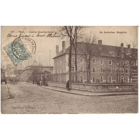 Carte postale 54 - Toul - Caserne gouvion-St-Cyr Authentique