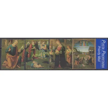 Achat Immédiat Vatican - 1999 - No 1177/1180 - Peinture