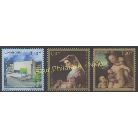 Luxembourg - 2004 - No 1596/1598 - Peinture Super Prix