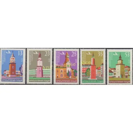 Bulgarie - 1979 - No PA 131/ PA 135 - Monuments Meilleure Qualité