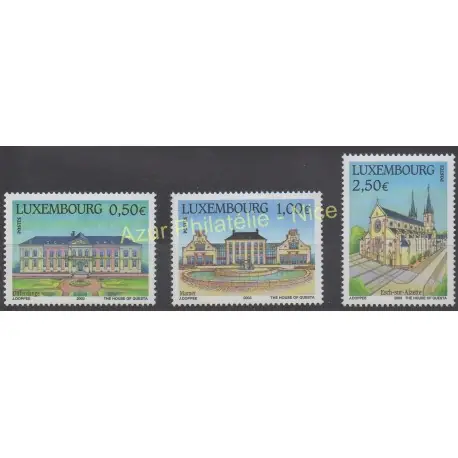 Luxembourg - 2003 - No 1551/1553 - Monuments Commande En Gros