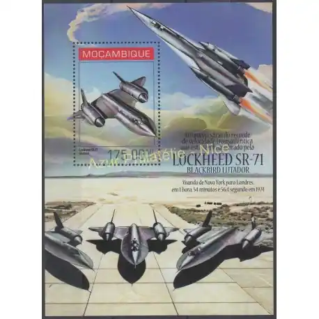 Original Mozambique - 2014 - No BF 819 - Avions