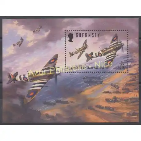 Vente Directe Guernesey - 1994 - No BF 26 - Avions