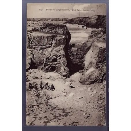 Offre Limitée Carte postale 56 - Presqu'ile de Quiberon - Port-Bara - Monhir-Jacob - Non voyage - Dos div
