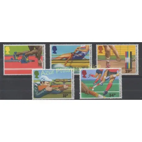Offre Exclusive Grande-Bretagne - 1986 - No 1231/1235 - Sport