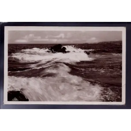 Carte postale 56 - Quiberon - La cote sauvage par gros temps - Voyage - Dos divise Acheter En Ligne