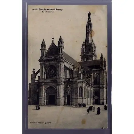 Carte postale 56 - Saint-Anne-d' Auray - La Basilique - Voyage - Dos divise Satisfait Ou Remboursé
