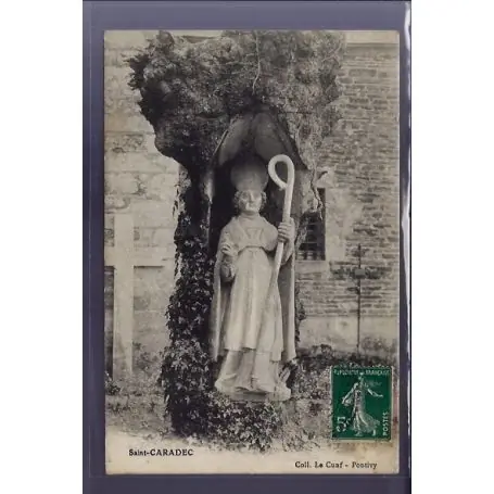 Usine Directe Carte postale 56 - Saint-Caradec - Voyage - Dos divise