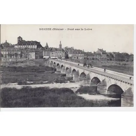 Carte postale 58 - Decize - Pont sur la Loire Meilleur Prix