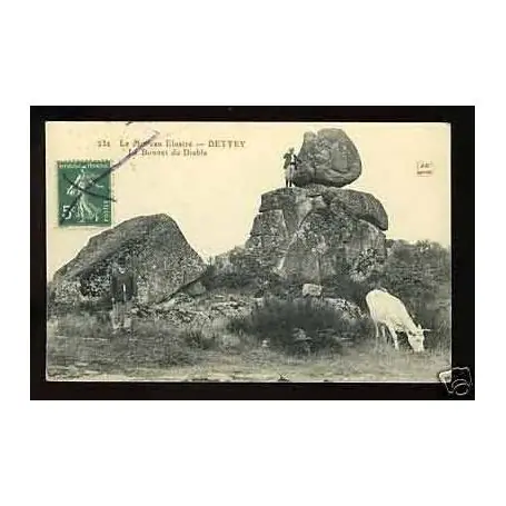 Carte postale 58 - Dettey - Le bonnet du Diable Acheter En Ligne
