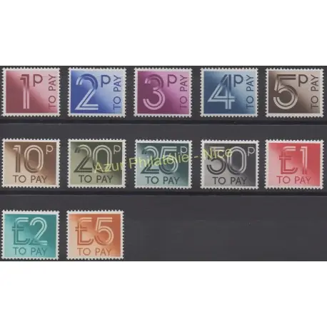 Affaire À Saisir Grande-Bretagne - 1982 - No T86/ T97