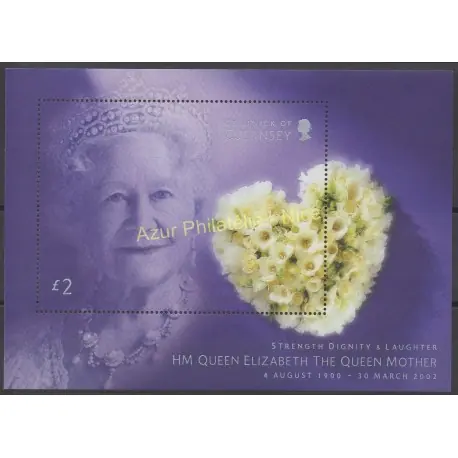Meilleure Qualité Guernesey - 2002 - No BF 48 - Royauté