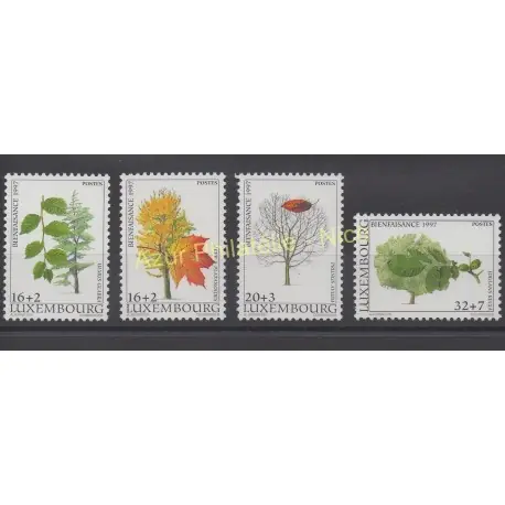 Prix Promo Luxembourg - 1997 - No 1381/1384 - Arbres