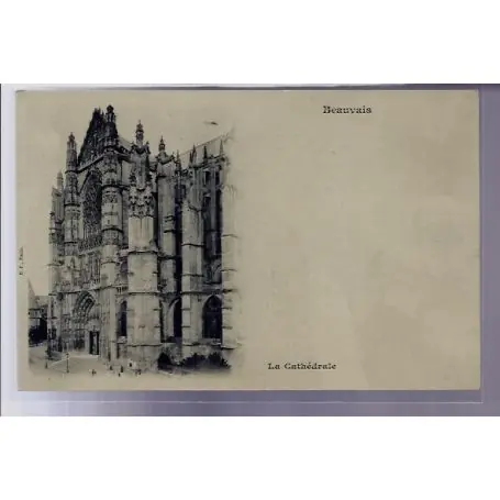 Petit Prix Carte postale 60 - Beauvais - La Cathedrale - Non voyage - Dos non divise