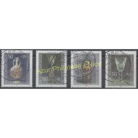 Meilleure Vente Allemagne occidentale (RFA) - 1986 - No 1129/1132 - Oblitéré - Art