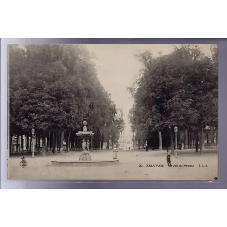 Carte postale 60 - Beauvais - Le jeu de Paume - Non voyage - Dos non divise Dernier Modèle