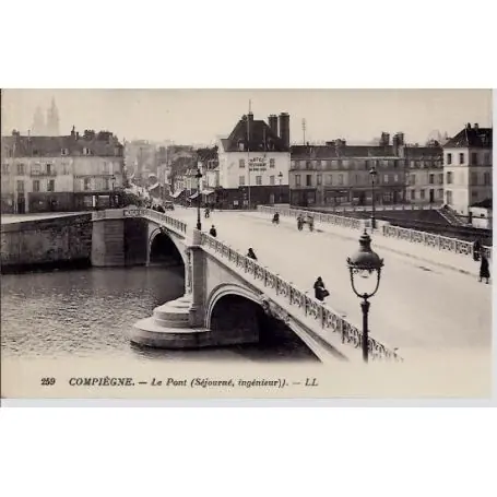 Achat Immédiat Carte postale 60 - Compiegne - Le Pont (sejourne,ingenieur)