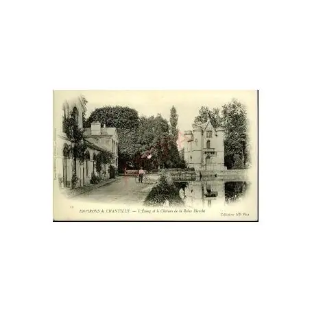 Commander Maintenant Carte postale 60 - Env. DE CHANTILLY - ETANG ET CHATEAU DE LA REINE B