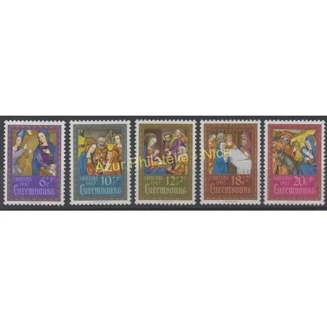 Achat Immédiat Luxembourg - 1987 - No 1135/1139 - Religion