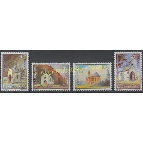 Quantité Limitée Luxembourg - 1991 - No 1209/1212 - Eglises