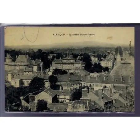 Jusqu’à Épuisement Des Stocks Carte postale 61 - Alencon - Quartier Notre-Dame - Voyage - Dos divise