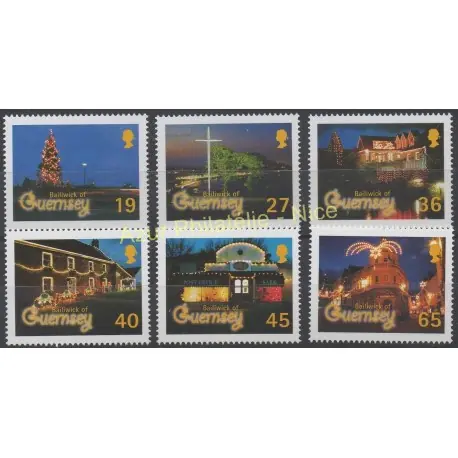 Meilleur Choix Guernesey - 2001 - No 917/922 - Noël