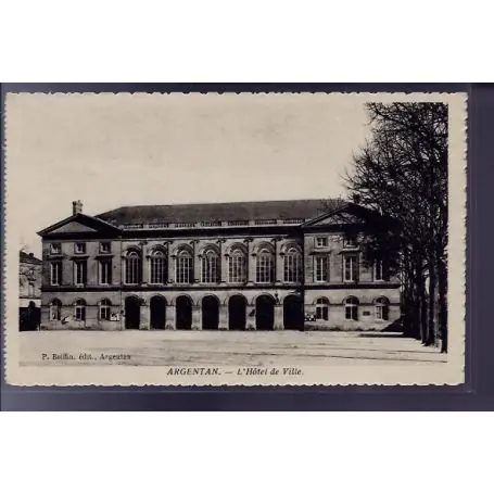 Carte postale 61 - Argentan - L' Hotel de Ville - Non voyage - Dos divise Offre Du Jour