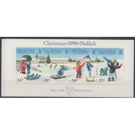 Man (Ile de) - 1990 - No BF 14 - Noël Commander Vite