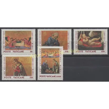 Populaire Vatican - 1990 - No 886/890 - Noël